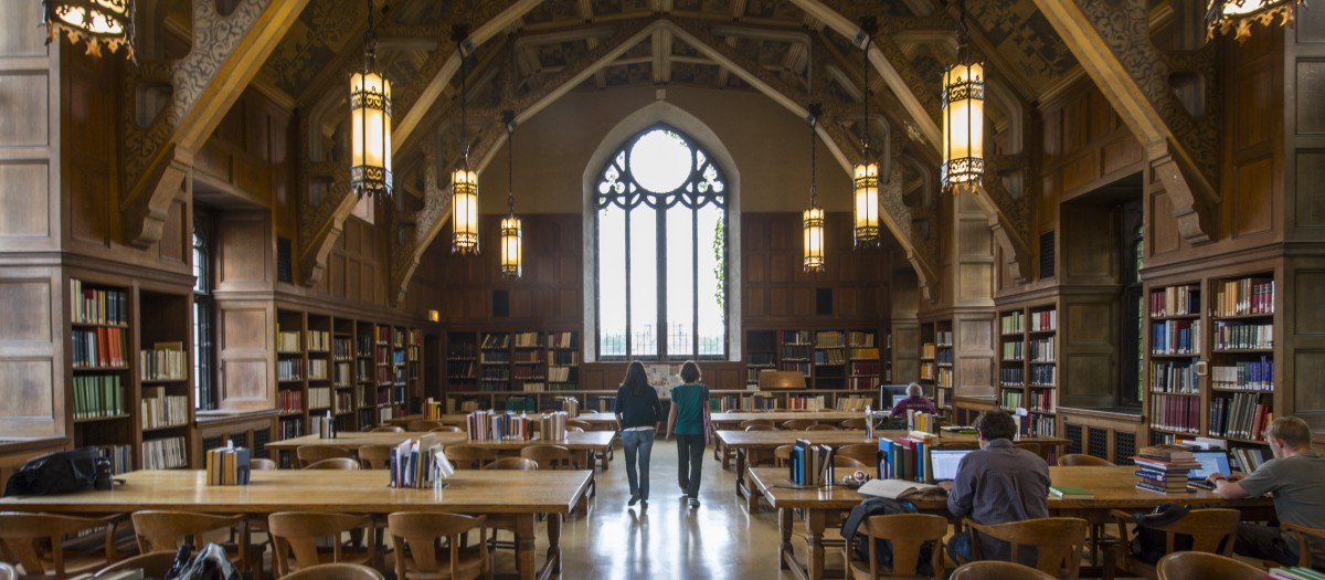 A library at UChicago